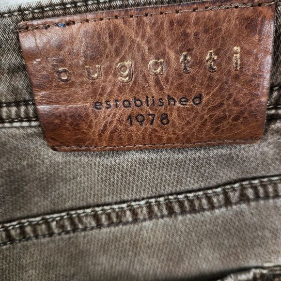 Bugatti Madrid Style Modern Fit 5 Pocket Chino Pants 40x24 - Picture 5 of 7